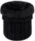 Écharpe Unisexe Cache cou à Boucle D'hiver Cache cou Pour Hommes et Femmes Cache cou D'hiver Écharpe Tricotée