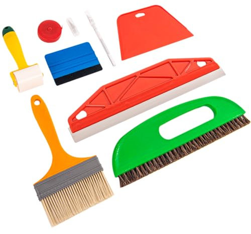 Art3d Wallpaper Smoothing Tool Kits, Multi-Function Smoothing Tool Set for Peel and Stick Backsplash Tiles Contact Paper Vinyl Window Film Car Wrap Application