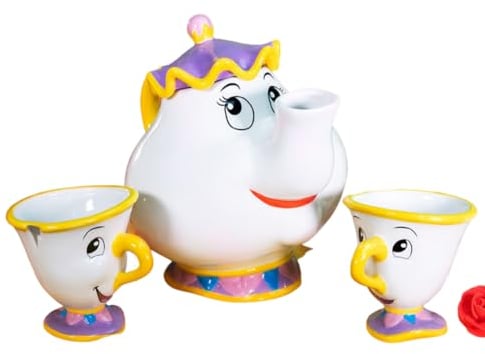 ABYSTYLE - Disney Teekanne Set – Samowar und Reißverschluss