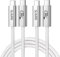 SUMPK 240W USB C Cable 2m, USB4 Cable with 40Gbps High Speed Data Transfer, Single 8K/Dual 4k Display compatible for Thunderbolt 4/3 Monitor/Hub/Docking Stations, iPhone 15 Pro Max