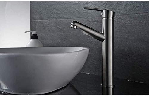 Rubinetti Da Cucina Miscelatore Lavabo Miscelatore Lavabo Estraibile Ottone Commutazione Freddo E Caldo Girevole Cucina Sottolavabo Rubinetti Rotondo