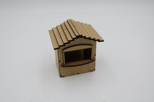 AT-BA Modellbau 220097 Slotcar-Deko Verkaufsstand Variante 1