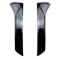 DZSCHUNLUSM Auto Heckspoiler Für Seat Für Leon 5F FR Für Mk3 Für MK3.5 5-Türer Autofensterverkleidung Lippenspoiler Heckdachflügel Seitenkante Heckklappe Auto Spoiler Wing(Glänzend schwarz)