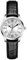 Szaikyri Klassik Uhr für Frauen mit Einfacher Zeit Lese Arabische Ziffern Damenuhren mit Kalender Wasserdicht (Black Silver)