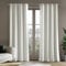 Deconovo 100% Verdunkelungsvorhänge Samt Blickdicht Gardinen mit Ösen Samtvorhänge für Schlafzimmer Velvet Curtains Samtvorhang Vorhang Kälteschutz Dicke, 260x140cm(HöhexBreite), Beige, 2er Set