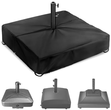 Schirmständer-Abdeckung, Parasol -Basisschutz, Heavy Duty 600d Oxford Terrassenstoff, Schutzhülle Für Sonnenschirmständer Regenschirm Basis Abdeckung UV Beständig Staubschutz
