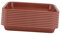Toddmomy 10 Piezas Bandeja Rectangular Plantas Plato de Maceta macetas de Terracota Piscina Planta con Ruedas maceteros jardineras rectangulares Bandeja de Base de Maceta el plastico Rojo