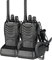 Walkie Talkie,2 Pcs Long Range Walkie Talkies for Adults with Rechargeable Batteries,Portable 2 Way Radio with LED Light Earpieces 16CH Supports VOX Function