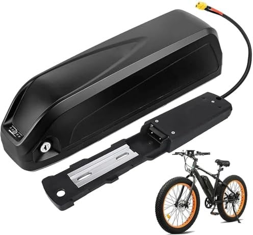 HTDRE 36V 13Ah, 17.5Ah 19.2Ah Folding Electric Bike Battery, EBike Battery with BMS Protection Board with Charger(48V 17.5 Ah,5pin)