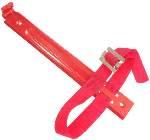 Feuerlöscherständer Halterung Feuerlöscher aus Eisen für 2kg 3kg 4kg | Rot, Kompakt und Belastbar, für Lagerung und Zugriff in Shops und Häusern