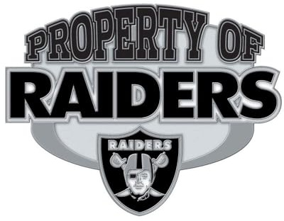 NFL Universal Schmuck Caps PIN Las Vegas Raiders Property