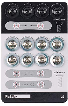 Burton M6 Hardware Replace Accesorios, Unisex Adulto, Plateado, Talla Única