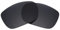 Mryok Lentes de repuesto para Oakley TwoFace OO9189-60 mm - Opciones, Polarizado, negro sigiloso., Taille unique