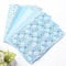 7 Stück Baumwollstoff Stoffpakete Patchwork Stoffe Baumwolle Stoffreste Himmel Blau 50x50cm