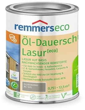 Remmers Öl-Dauerschutz-Lasur [eco] (750 ml, silbergrau)