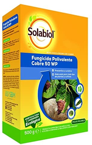 Fungicida de Cobre. Fungicida curativo y preventivo con sulfato de cobre para protección de cultivos