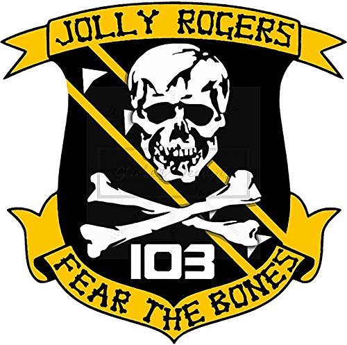 Sticker-Designs 15cm! Aufkleber-Folie Wetterfest Made IN Germany Jolly Rogers Fear The Bone 103 Pirat Fahne B140 Jahre haltbar UV&Waschanlagenfest Auto-Vinyl-Sticker Decal ProfiQualität
