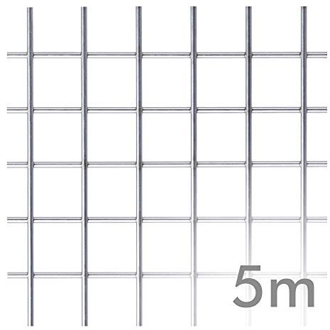 Malla electrosoldada INOXIDABLE 5 Mt - 16 x 16 x 0,9 mm (1 m)