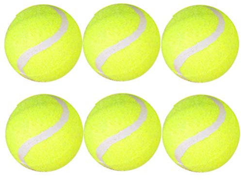BESPORTBLE 6stücke Hochelastische Trainings-tennisbälle Für Anfänger Und Übungsbälle Für Tennisübungen Kompatibel Mit Ballmaschinen Langlebig Und Druckbeständig