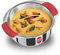 Hawkins 2 Litre Metro Patila, Triply Stainless Steel Tope, Induction Bhagona, Tapeli, Silver (SSP20)