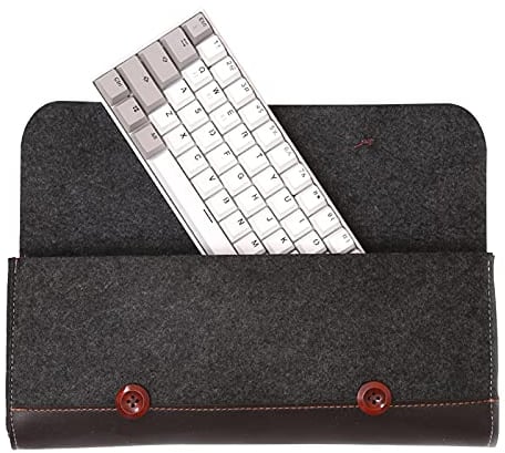 Tastaturhülle Reisetasche Modetasche Staubschutzhülle Tragbare Tragetasche Schutzhülle Skins Beuteltaschen für Gaming Mechanische Tastatur 60/61/64/65/68 (Klein