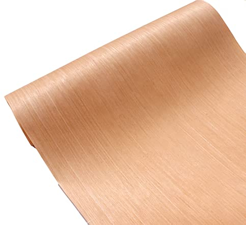 Vtimpac 1 x L: 2,5 Meters Breite: 58 cm, Dicke:0.25mm rote Eiche, gerade Maserung, Audio-Möbeldekoration, Holzfurnier