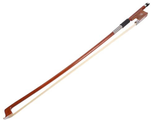 Vaguelly 1/10 Violin Bow With Horse Hair Light Weight Student Practice Violin Bow(Random Color)