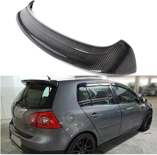 Heckspoiler Flügel Lippe für VW Golf 5 V MK5 GTI y R32 Hatchback 2005-2009, Spoiler Kofferraumspoiler Kratzfest Auto Zubehör