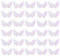 Cozlly 30 Stück Kleine Engelsflügel zum Basteln, Engelsflügel Klein Pailletten Flügel Patches, Engelsflügel zum Basteln, Kleidung Applique Rucksack Aufnäher für Kleidungsstück Aufnähen, Weiß