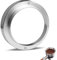 51mm Dosing Funnel, Magnetic Espresso Dosing Funnel, 51mm Portafilter Funnels, Aluminum Alloy Coffee Dosing Ring for Home and Kitchen
