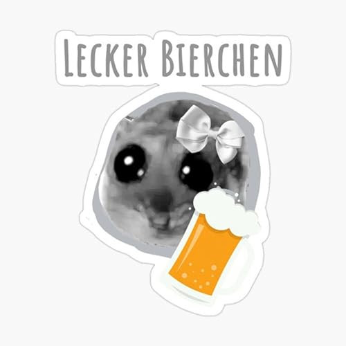 50x Sticker LECKER BIERCHEN malle accessoires malle sticker Mallorca accessoires lustige sticker aufkleber lustige aufkleber festival party agrar