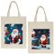 HOHODIY Weihnachtsmann-Tragetasche für Damen, Mehrfarbig 16, 14x17.5in/35.5x44.5cm