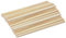 Lot de 50 baguettes en bois pour le bricolage - Carrés - 30 cm de long - Baguettes en bambou pour bricolage