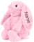 OXYEFEI Personalisierte Kuscheltier Hase,Hase Baby Geschenk Kuscheltier mit Name Kuscheltier Baby Personalisierte Geschenke Baby Geschenk für Mädchen, Jungen & Babys Geburtstag, Ostern