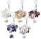 5 Love＆Deepspace Schlüsselanhänger Anime Figur Cosplay Zubehör Schlüsselbund Acryl Anhänger Keychain Set