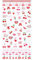 essence SO CHERRY happy cherry scented nail stickers, Nr. 01, Mehrfarbig, glänzend, metallisch, Nanopartikel frei, 1er Pack (78pcs)