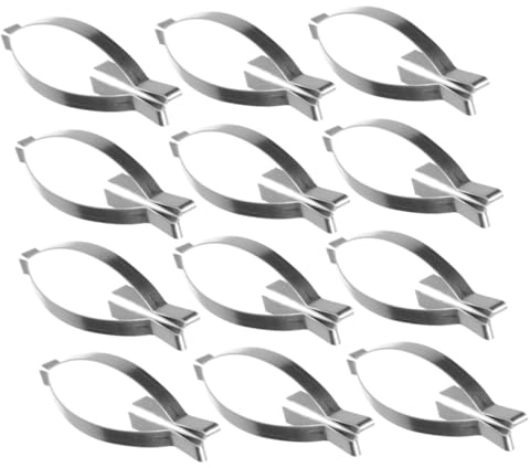 Holibanna 100 Stück Edelstahl Fliegengitter Federklammern Rostfrei Eckige Spannclips Für Fensterrahmen Wetterfest Und Robust Einfach Zu Montieren Für Fliegengitter Und Fensterdekoration