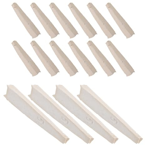 Mikikit Cône Pyrométrique de Mesure Température pour Four Céramique 5 en Matériau Réfractaire Haute Résistance Accessoire Cuisson Poterie Compatible Four à Gaz et Électrique