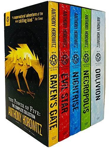 Power of Five Books Collection 5 Books Set by Anthony Horowitz (Raven's Gate, Evil Star, Night Rise, Necropolis, Oblivion)