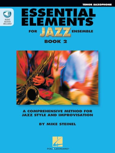 Essential Elements for Jazz Ensemble Book 2 - BB Tenor Saxophone: Bb Tenor Saxophone - Includes Downloadable Audio