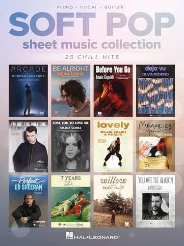 Soft Pop Sheet Music Collection. Piano, Vocal and Guitar: Piano/Vocal/guitar Songbook