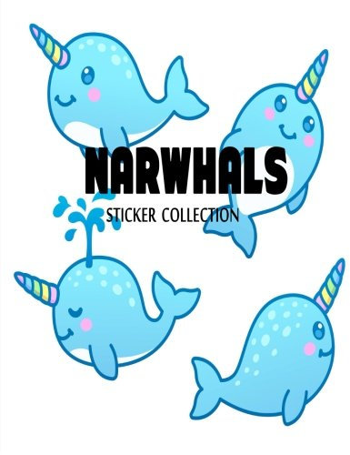 Narwhals Sticker Collection: Blank Sticker Book