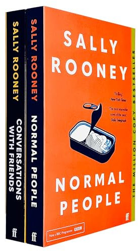 Sally Rooney 2 Books Collection Set (Conversations with Friends & Normal People)