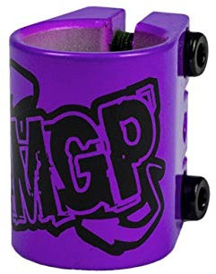 Madd Gear Krunk Triple Collar Scooter Clamp - Purple