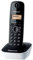 Panasonic KX-TG1611JTW Telefono Cordless Digitale, Unità Base e Ricevitore Singolo, ID Chiamante, Batteria Lunga Durata, Display LCD, Rubrica, Memoria di Riselezione, Sveglia, Bianco