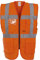 Hi-Vis Sicherheitsweste - Farbe: Hi Vis Orange - Größe: M