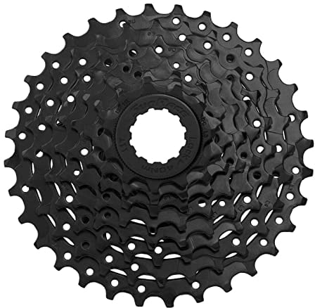 SUNRACE Unisex-Adult Kassette CSM55 8V Negro (11-34), Schwarz