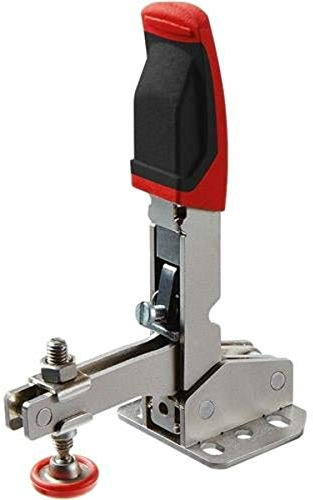 BESSEY STC-VH20 Vertikale Auto-Adjustierung Knebelbefestigung Vernickelte Klemme Vertikaler Flansch Silber