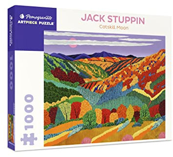 Pomegranate 1000-Piece Jigsaw Puzzle for Adults, Jack Stuppin's Catskill Moon, Matte Finish, Snug Fit