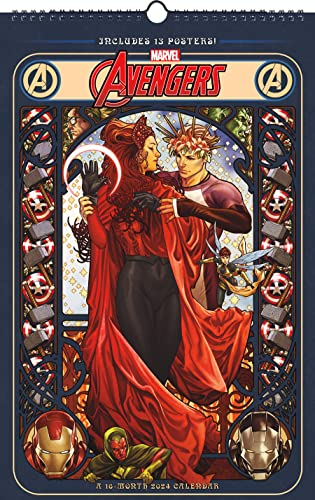 2024 Marvel Avengers Oversized Poster Calendar